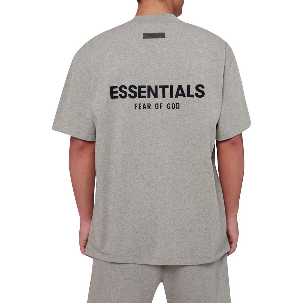 NEW Essentials FEAR OF GOD ESSENTIALS TEE TSHIRT DARK OATMEAL